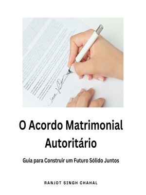 cover image of O Acordo Matrimonial Autoritário